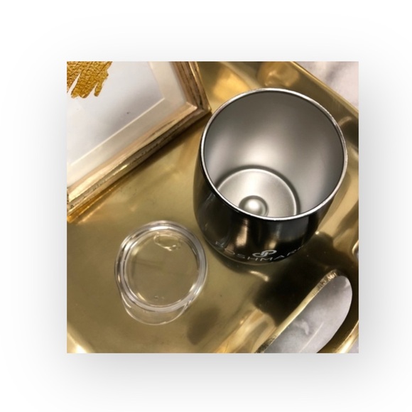 HTF: new Poshmark ߷ Coffee + Wine Stainless Steel Tumbler Glass Cup ߷ Black - Picture 5 of 16